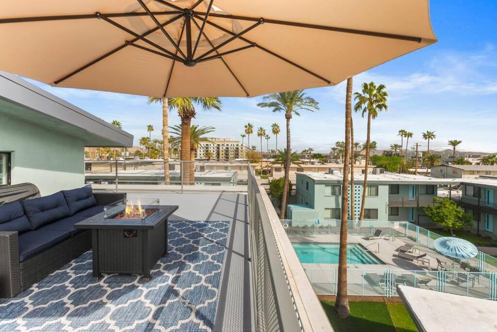 Large Studio Rooftop & Poolside - Walk To Old Town สก็อตส์เดล ภายนอก รูปภาพ